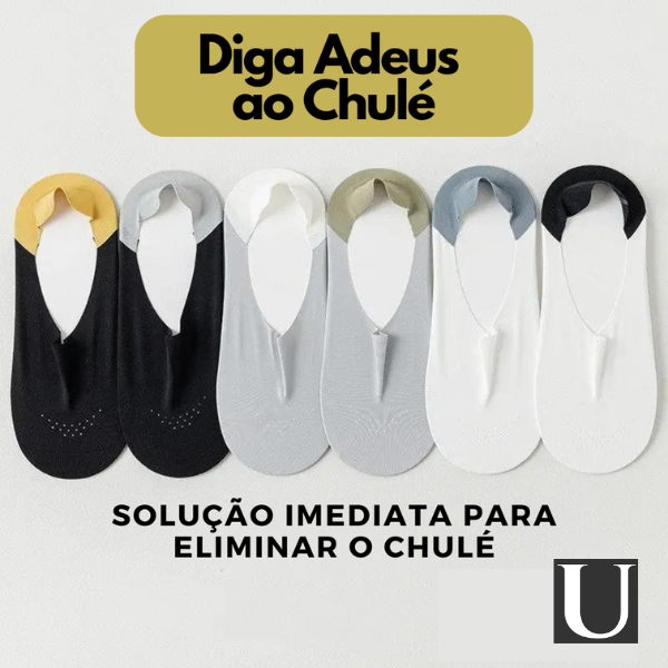 Meias Flex Confort com Tecnologia Revolucionária que Elimina 99.9% do Mau Odor em Minutos - TAMANHO ÚNICO